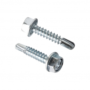 Hexagonal washer drill tap